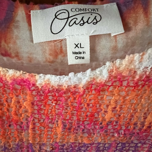 Very colorful woman’s top size XL - Picture 3 of 5